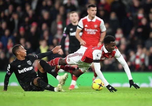 Arsenal vs. West Ham: Nketiah vs. Kehrer Clash in Premier League Showdown