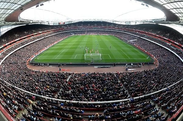 Arsenal vs. West Ham United at Emirates Stadium, Premier League 2015