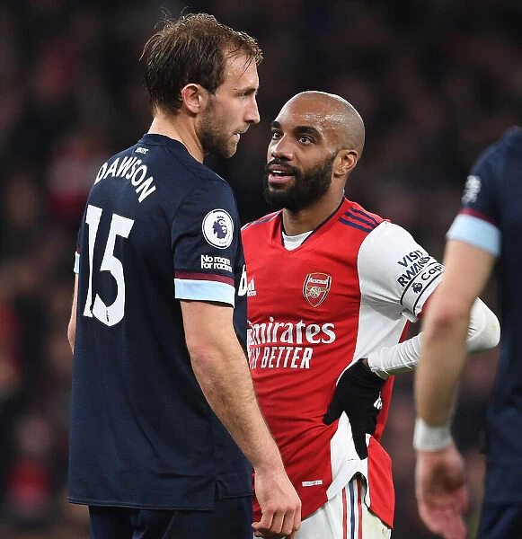 Arsenal vs. West Ham United: Lacazette and Dawson Clash in Premier League Showdown