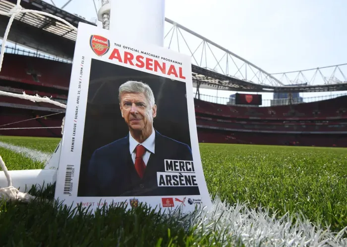 Framed Print : Arsenal vs. West Ham United: Matchday Programme (2017-18)