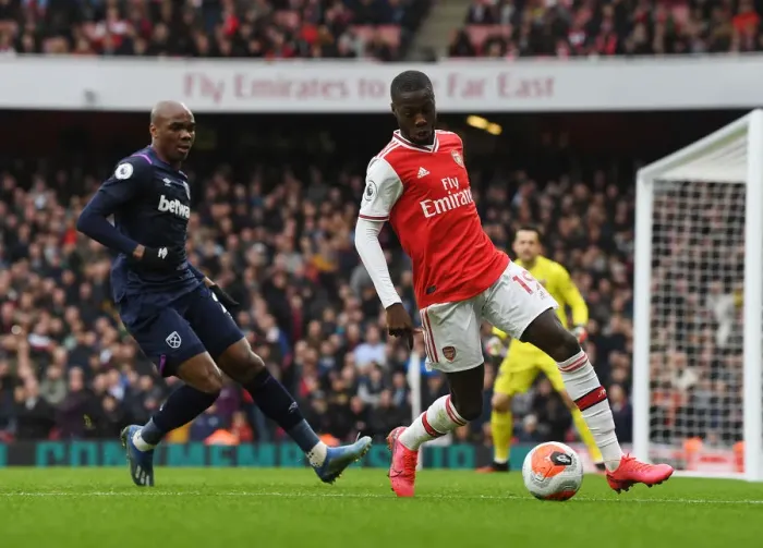 Framed Print : Arsenal vs. West Ham United: Premier League Clash at Emirates Stadium Framed Print : Arsenal vs. West Ham United: Premier League Clash at Emirates Stadium