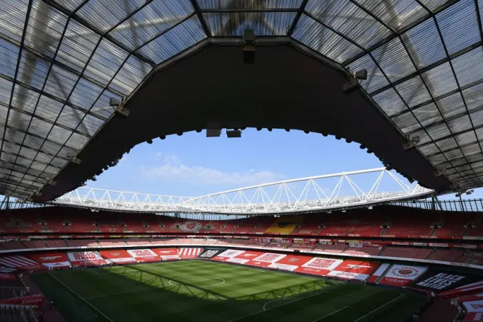 Framed Print : Arsenal vs West Ham United: Premier League Clash at Emirates Stadium (2020-21)