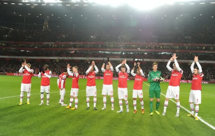 Framed Print : Arsenal vs. West Ham United: Premier League Showdown at Emirates Stadium (2012-2013) Framed Print : Arsenal vs. West Ham United: Premier League Showdown at Emirates Stadium (2012-2013)