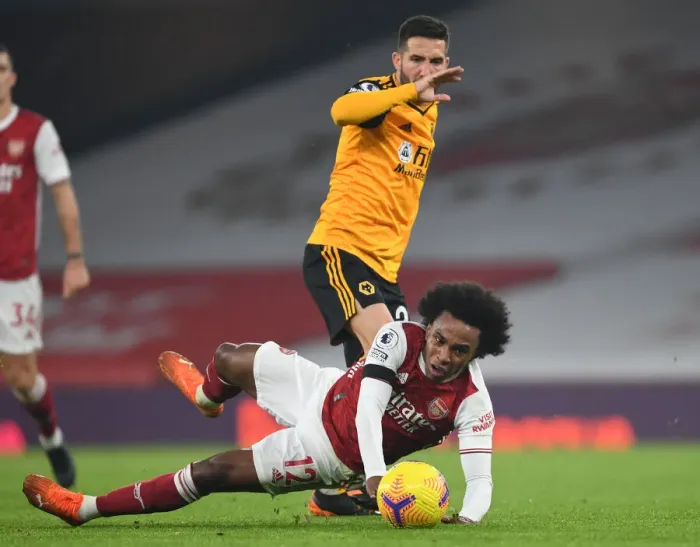 Framed Print : Arsenal vs. Wolverhampton Wanderers: A Battle at Emirates Stadium Amidst the Pandemic (2020-21) Framed Print : Arsenal vs. Wolverhampton Wanderers: A Battle at Emirates Stadium Amidst the Pandemic (2020-21)