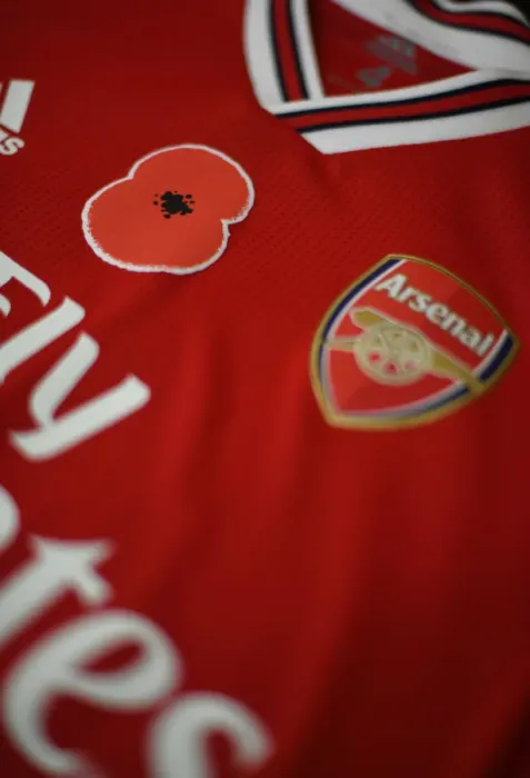 Framed Print : Arsenal vs. Wolverhampton Wanderers: Poppy Tribute Premier League Match, London, 2019