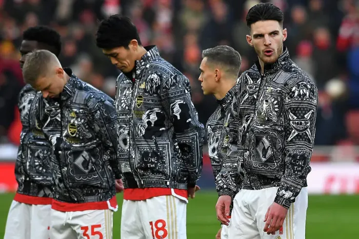 Framed Print : Arsenal vs. Wolverhampton Wanderers: Pre-Match Focus at Emirates Stadium (2023-24)
