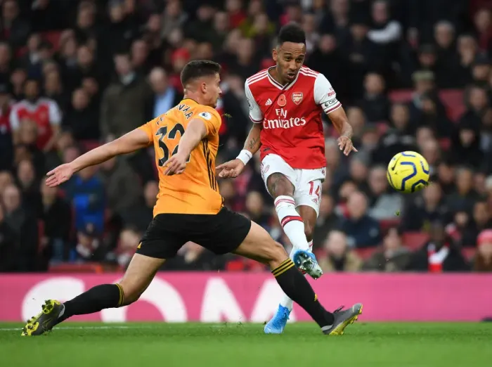 Framed Print : Arsenal vs. Wolverhampton Wanderers: Premier League Clash at Emirates Stadium (November 2019)