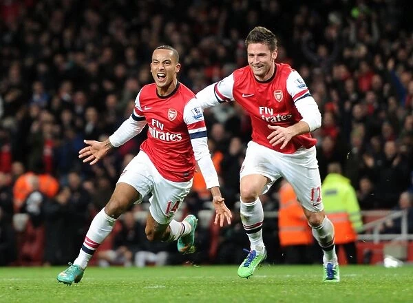 Arsenal: Walcott and Giroud's Unforgettable Goal Celebration (2012-13)