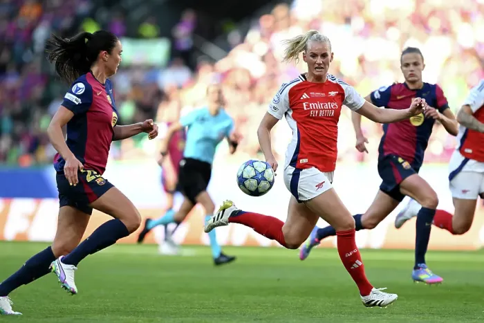 Framed Print : Arsenal WFC v FC Barcelona - UEFA Women's Champions League Final Arsenal WFC v FC Barcelona - UEFA Women's Champions League Final