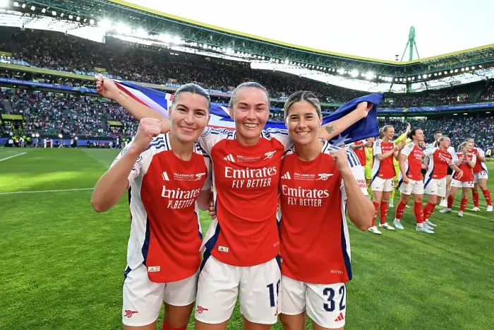 Framed Print : Arsenal WFC v FC Barcelona - UEFA Women's Champions League Final Arsenal WFC v FC Barcelona - UEFA Women's Champions League Final