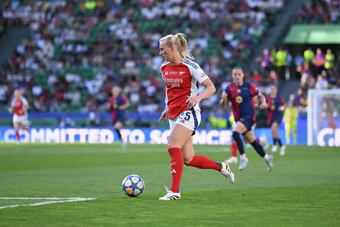 Framed Print : Arsenal WFC v FC Barcelona - UEFA Women's Champions League Final Arsenal WFC v FC Barcelona - UEFA Women's Champions League Final