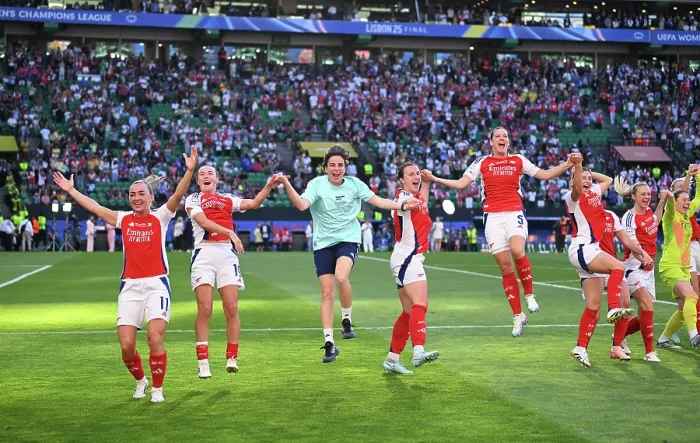Framed Print : Arsenal WFC v FC Barcelona - UEFA Women's Champions League Final Arsenal WFC v FC Barcelona - UEFA Women's Champions League Final