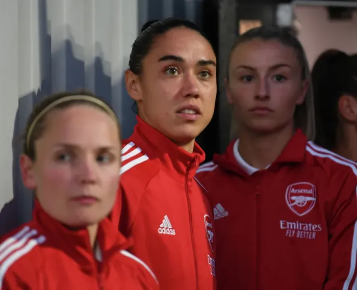 Framed Print : Arsenal WFC vs Brighton & Hove Albion WFC: Showdown in FA Women's Super League at Meadow Park