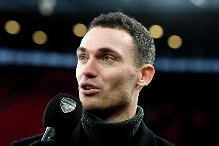 Framed Print : Arsenal in White: Thomas Vermaelen Speaks Ahead of FA Cup Showdown with Liverpool in No More Red Campaign