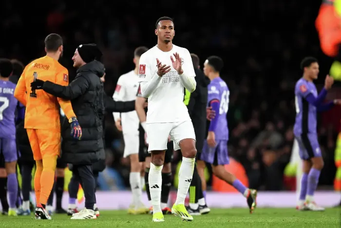 Framed Print : Arsenal in White: Uniting Against Knife Crime - A Defeat in the FA Cup Third Round (Arsenal vs Liverpool 2023-24)