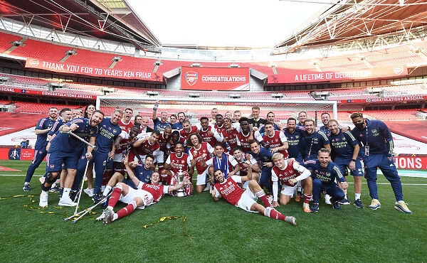 Arsenal Wins FA Cup Against Chelsea in Empty Wembley Stadium