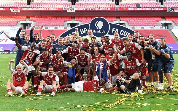 Arsenal Wins FA Cup Against Chelsea in Empty Wembley Stadium (2020)