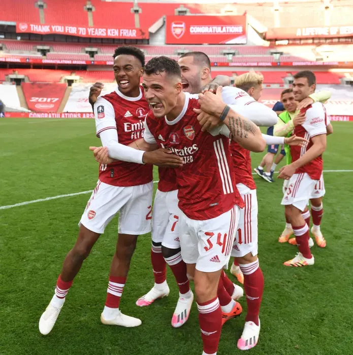 Framed Print : Arsenal Wins FA Cup: Empty Wembley Triumph over Chelsea, 2020 Framed Print : Arsenal Wins FA Cup: Empty Wembley Triumph over Chelsea, 2020