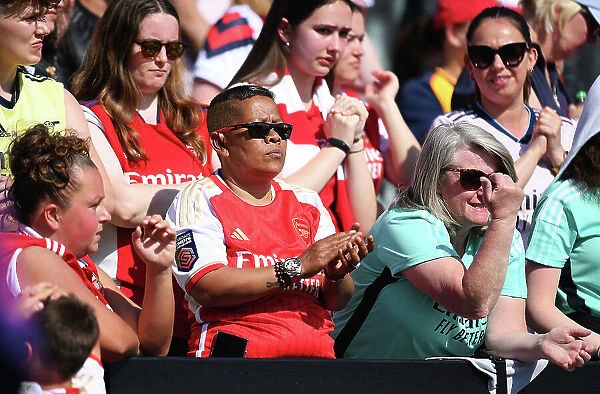Arsenal Women Take on Aston Villa: FA Women's Super League Clash at Meadow Park - A Sea of Supporters