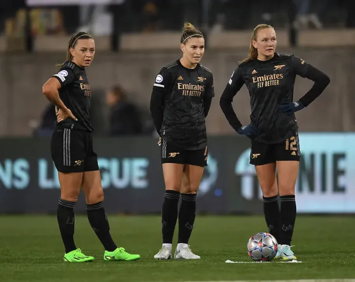 Framed Print : Arsenal Women Battle FC Zurich in UEFA Champions League Showdown