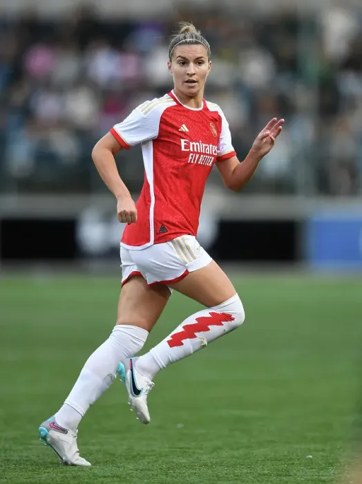 Framed Print : Arsenal Women Battle Linkopings FC in UEFA Champions League Clash (September 2023)