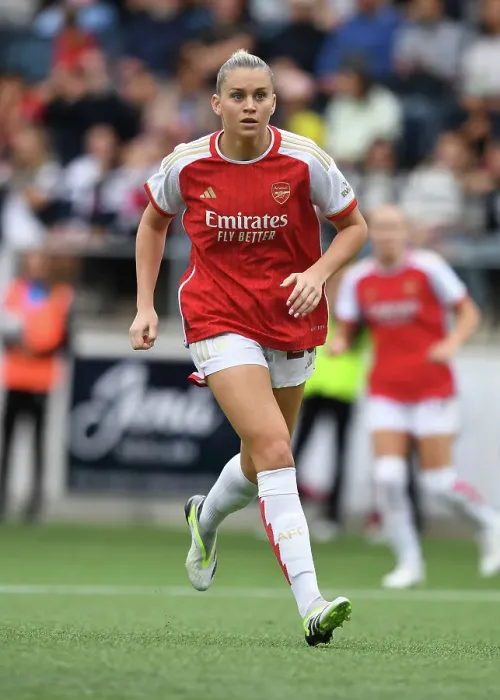 Framed Print : Arsenal Women Battle Linkopings FC in UEFA Champions League Group 3 Showdown (September 2023)