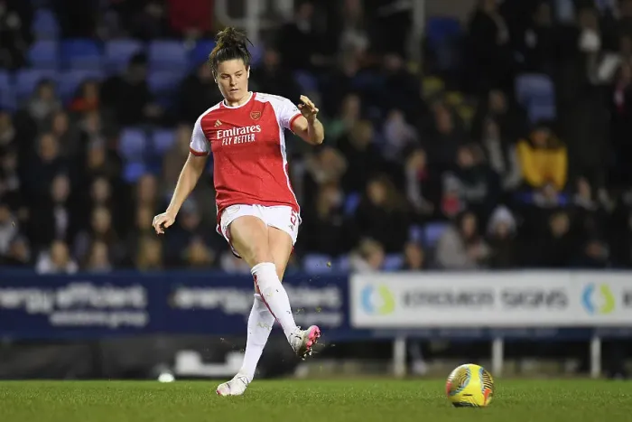 Framed Print : Arsenal Women Battle Reading in FA WSL Cup Showdown Framed Print : Arsenal Women Battle Reading in FA WSL Cup Showdown