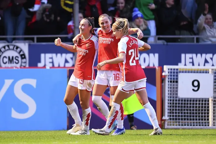 Framed Print : Arsenal Women: Caitlin Foord Scores Brace in Super League Win Against Brighton & Hove Albion Framed Print : Arsenal Women: Caitlin Foord Scores Brace in Super League Win Against Brighton & Hove Albion