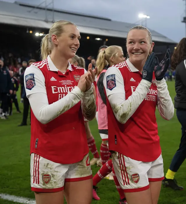 Framed Print : Arsenal Women Celebrate Conti Cup Final Triumph over Chelsea Framed Print : Arsenal Women Celebrate Conti Cup Final Triumph over Chelsea