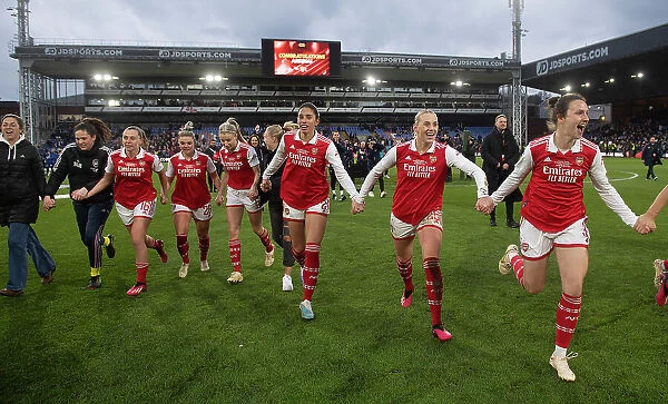Arsenal Women Celebrate FA WSL Cup Final Triumph over Chelsea
