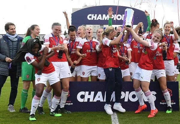 Arsenal Women Celebrate Historic WSL Title Win