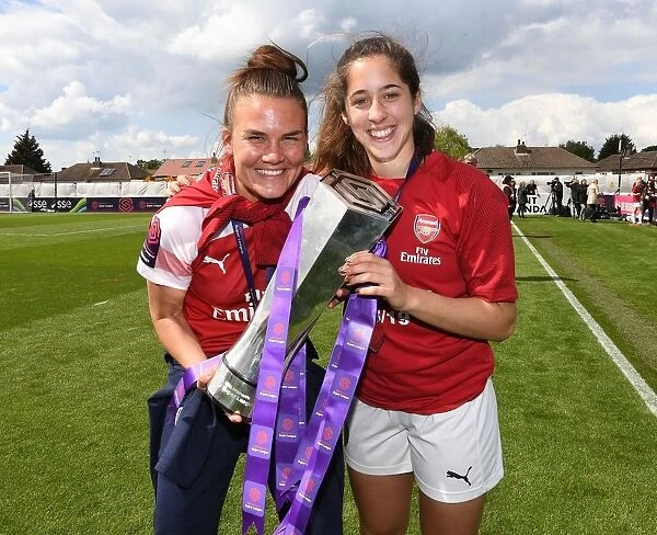 Arsenal Women Celebrate Historic WSL Title Win with Katrine Veje and Ava Kuyken