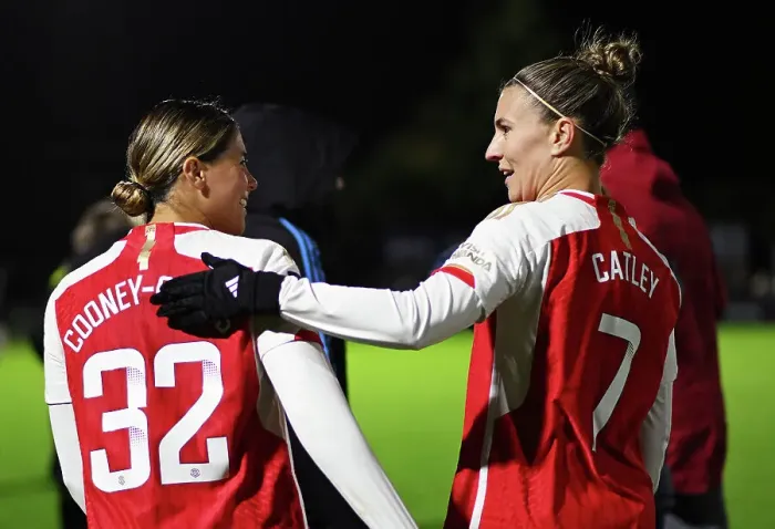 Framed Print : Arsenal Women Celebrate Victory Over Bristol City in FA WSL Cup
