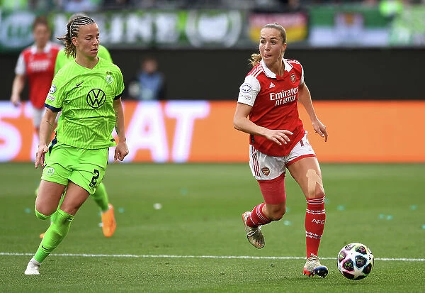 Arsenal Women Challenge VfL Wolfsburg in UEFA Champions League Semi-Final First Leg