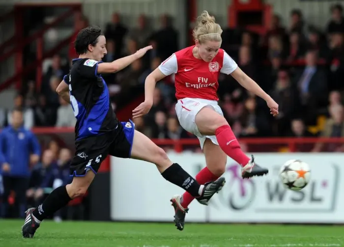 Framed Print : Arsenal Women Crush Rayo Vallecano 5-1 in UEFA Champions League: Kim Little's Unforgettable Performance Framed Print : Arsenal Women Crush Rayo Vallecano 5-1 in UEFA Champions League: Kim Little's Unforgettable Performance