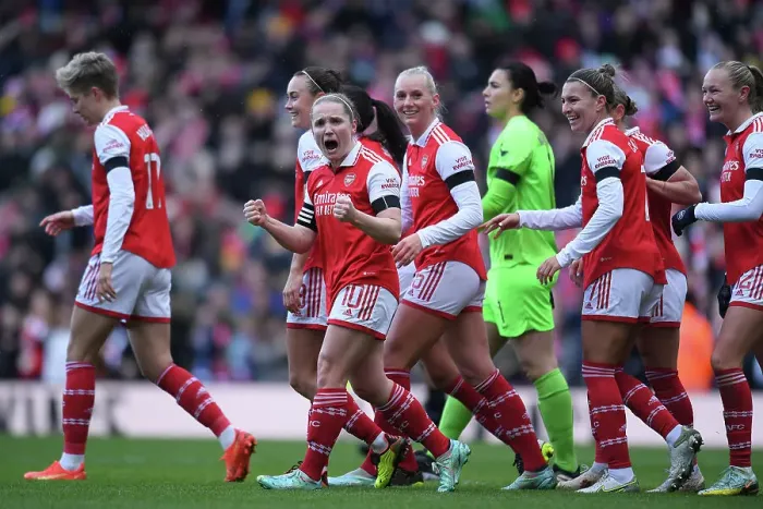Framed Print : Arsenal Women Take Early Lead: Kim Little Scores Stunner in FA WSL Clash against Chelsea Framed Print : Arsenal Women Take Early Lead: Kim Little Scores Stunner in FA WSL Clash against Chelsea