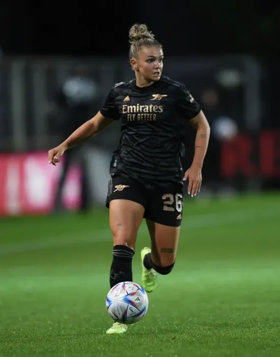 Framed Print : Arsenal Women Face Ajax in UEFA Champions League Second Qualifying Round