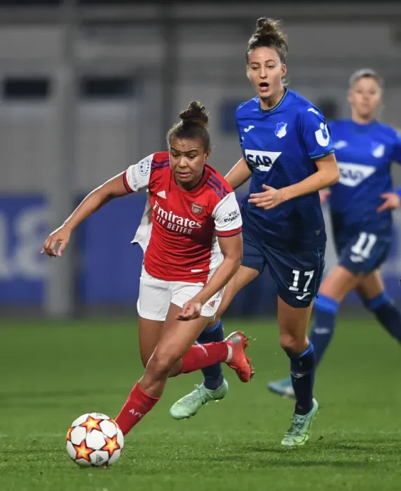 Framed Print : Arsenal Women Face Hoffenheim in UEFA Champions League Showdown