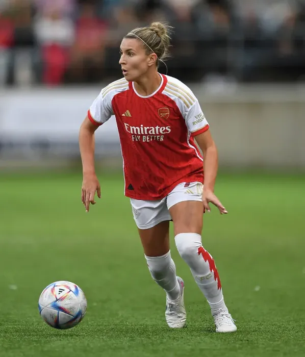 Framed Print : Arsenal Women Face Off Against Linkopings FC in UEFA Champions League Clash Framed Print : Arsenal Women Face Off Against Linkopings FC in UEFA Champions League Clash