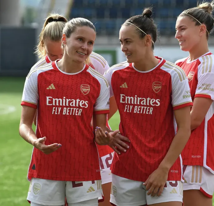 Framed Print : Arsenal Women Face Paris FC in UEFA Champions League Showdown