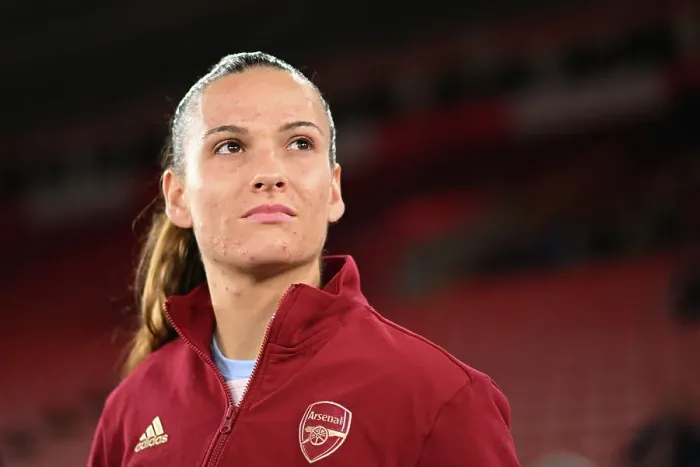 Framed Print : Arsenal Women Face Southampton Women in FA WSL Cup Showdown at St. Mary's Stadium