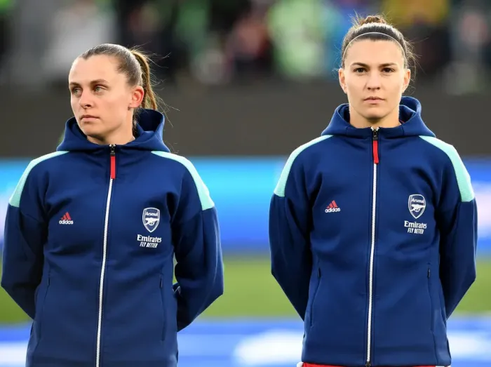 Framed Print : Arsenal Women Face VfL Wolfsburg in UEFA Champions League Quarterfinals