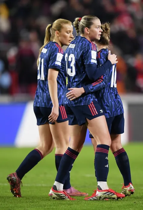 Framed Print : Arsenal Women FC v ASFAR - FIFA Women's Champions Cup 2026 Semi Final Arsenal Women FC v ASFAR - FIFA Women's Champions Cup 2026 Semi Final