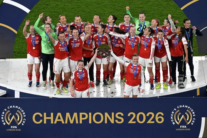 Framed Print : Arsenal Women FC v SC Corinthians - FIFA Women's Champions Cup 2026 Final