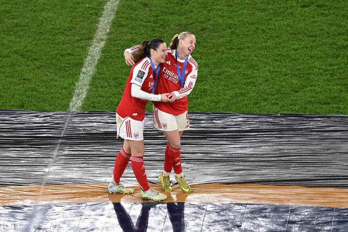 Framed Print : Arsenal Women FC v SC Corinthians - FIFA Women's Champions Cup 2026 Final Framed Print : Arsenal Women FC v SC Corinthians - FIFA Women's Champions Cup 2026 Final