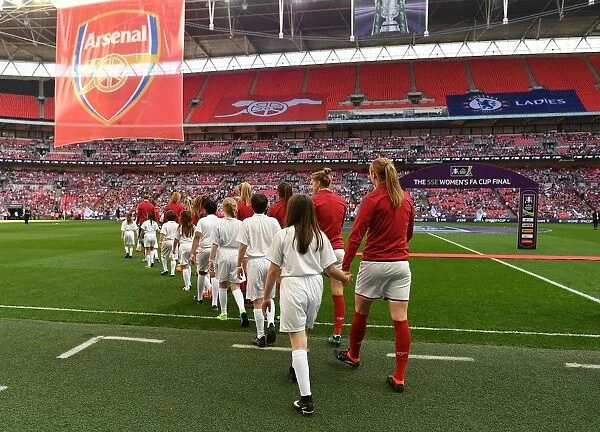 Arsenal Women Take the Field for FA Cup Final Showdown Against Chelsea