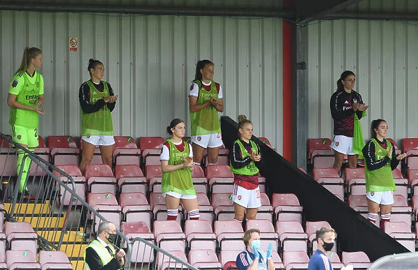 Arsenal Women Honor NHS Before Kickoff vs. Reading Women, FA WSL 2020-21