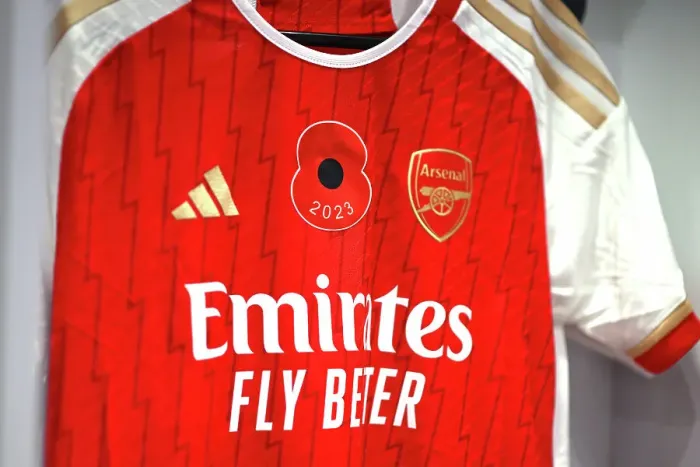 Framed Print : Arsenal Women Honoring Remembrance Day Against Manchester City, Barclays Women's Super League