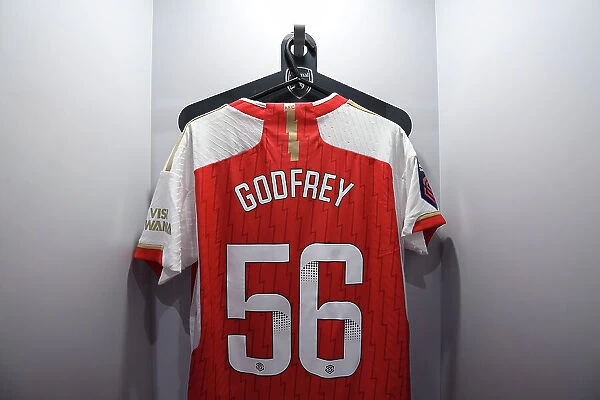 Arsenal Women Prepare for Aston Villa Clash in FA WSL: Freya Godfrey's Shirt in Focus
