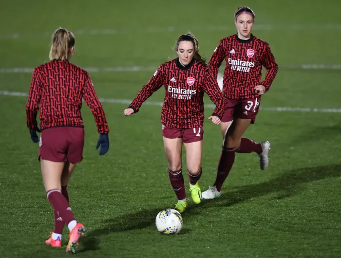 Framed Print : Arsenal Women Prepare for Chelsea Showdown in FA WSL Clash